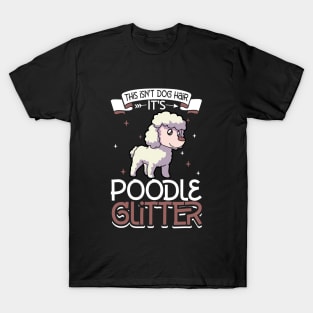 Poodle glitter T-Shirt